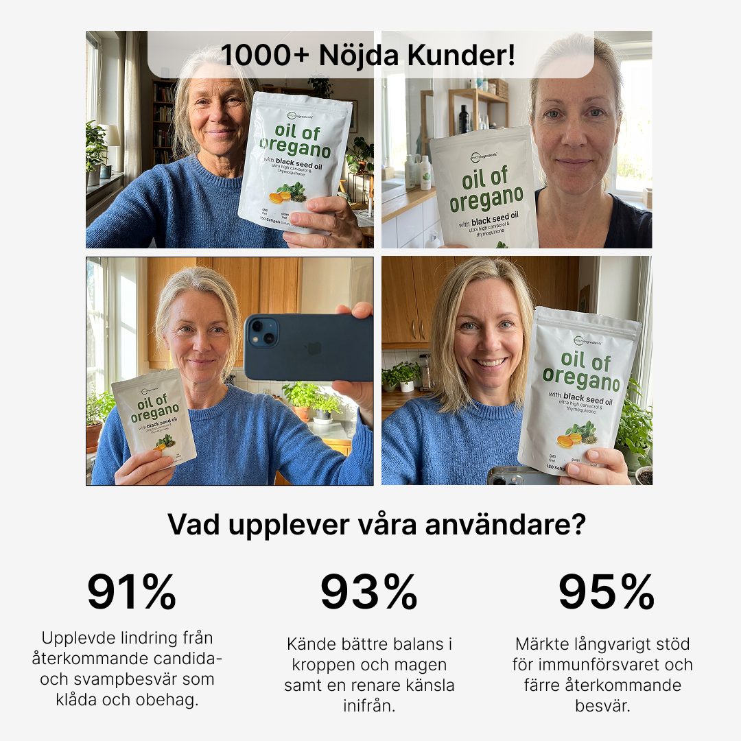 Purexa - Oreganoolja med Svartkumminolja