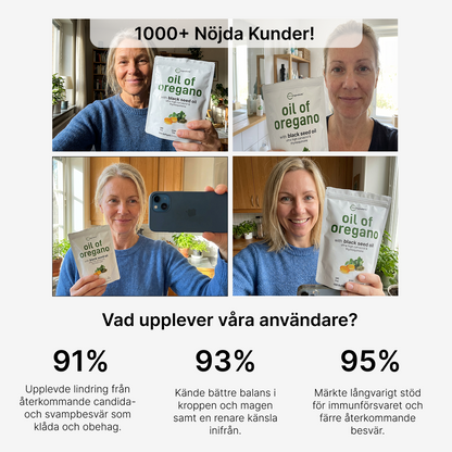 Purexa - Oreganoolja med Svartkumminolja