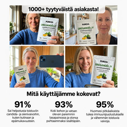Purexa – Oreganoöljy mustakuminaöljyllä